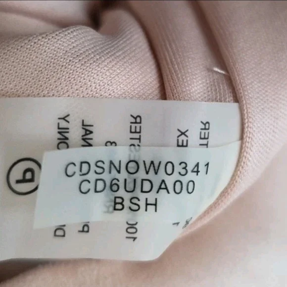 178 Calvin Klein Primrose Pink Suede A-Line Shift Dress, Size 6 - Picture 7 of 8